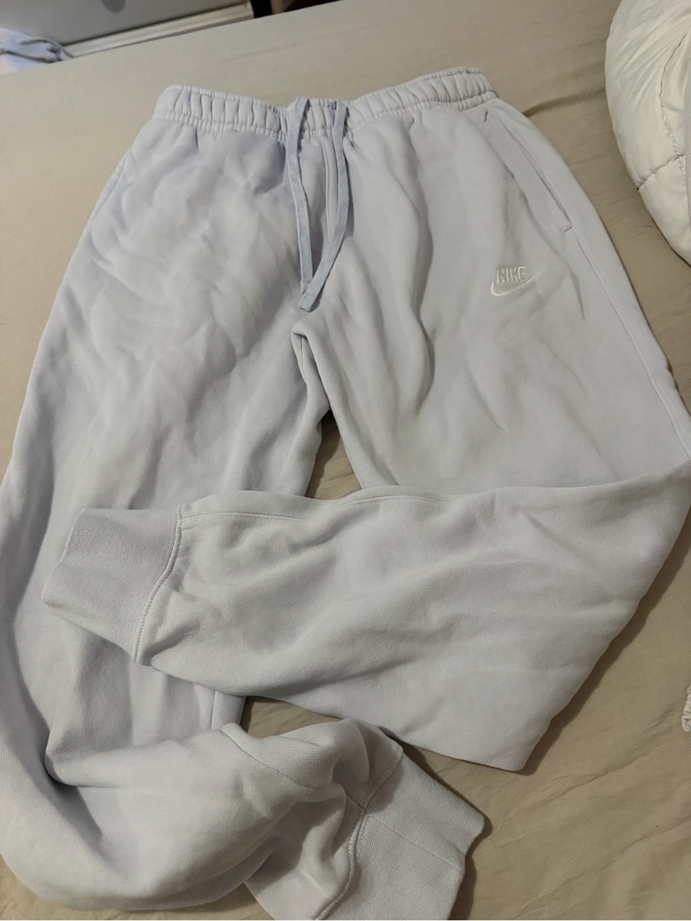 Nike Kids Pale Lavender Fleece Joggers